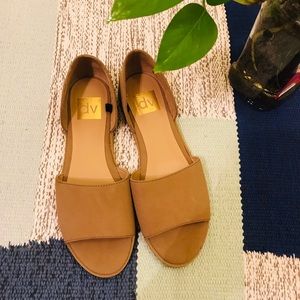 Open-toed Flats || DV